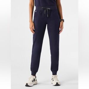 Figs Navy Blue Track Pants